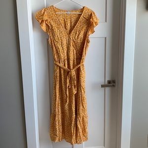 Old Navy size Largs wrap dress